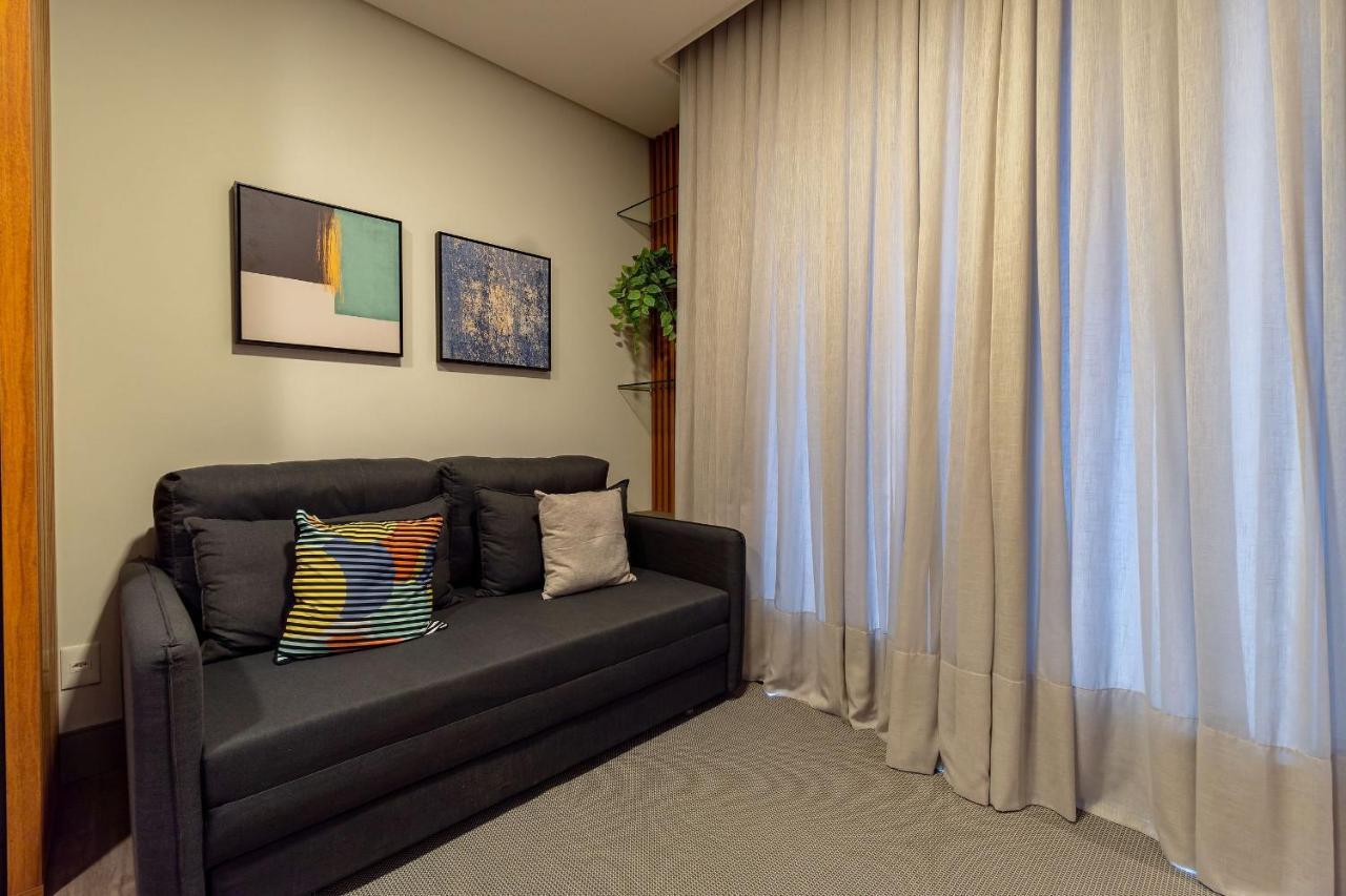 Aion Suites 103 - Compacto E Luxuoso Loft - Rooftop Com Piscina E Academia - A Poucos Passos Da Praia بومبينهاس المظهر الخارجي الصورة