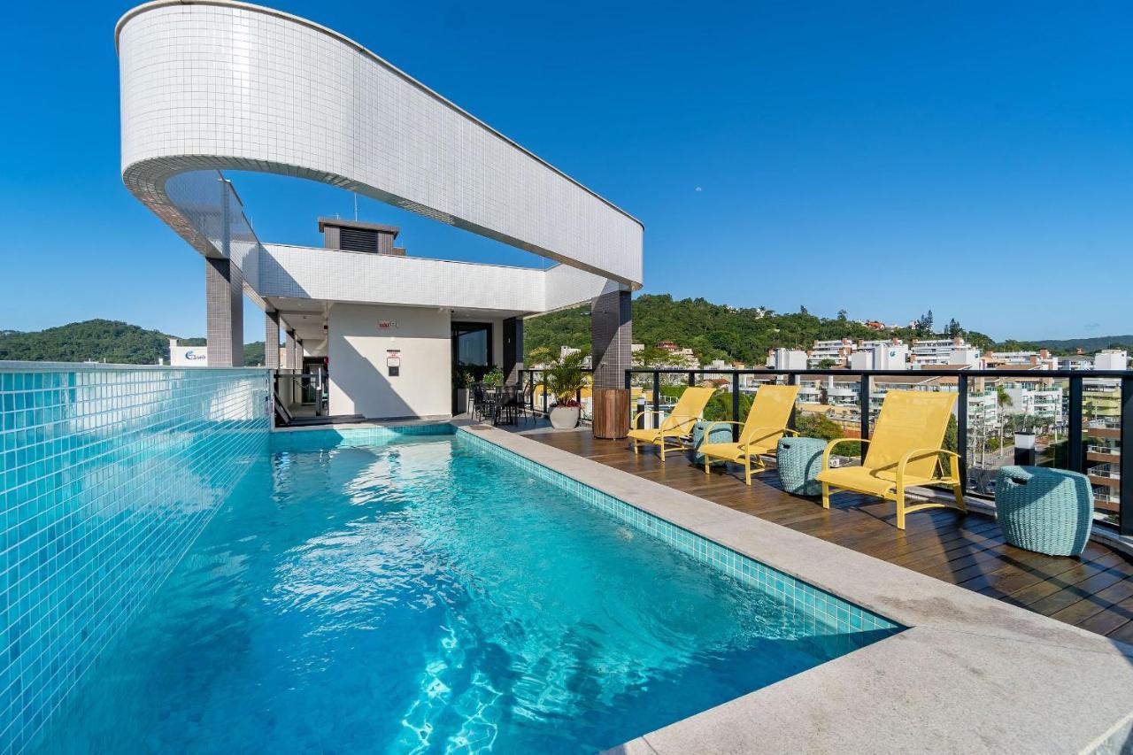 Aion Suites 103 - Compacto E Luxuoso Loft - Rooftop Com Piscina E Academia - A Poucos Passos Da Praia بومبينهاس المظهر الخارجي الصورة